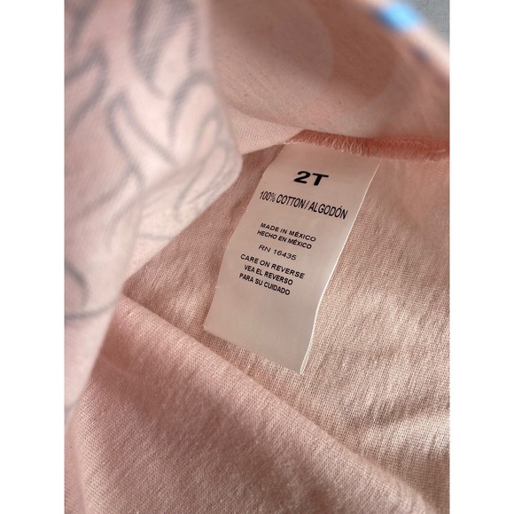 Gabby's Dollhouse Graphic Print Short Sleeve Tee T-Shirt Top Kids Girls 2T - Picture 4 of 6